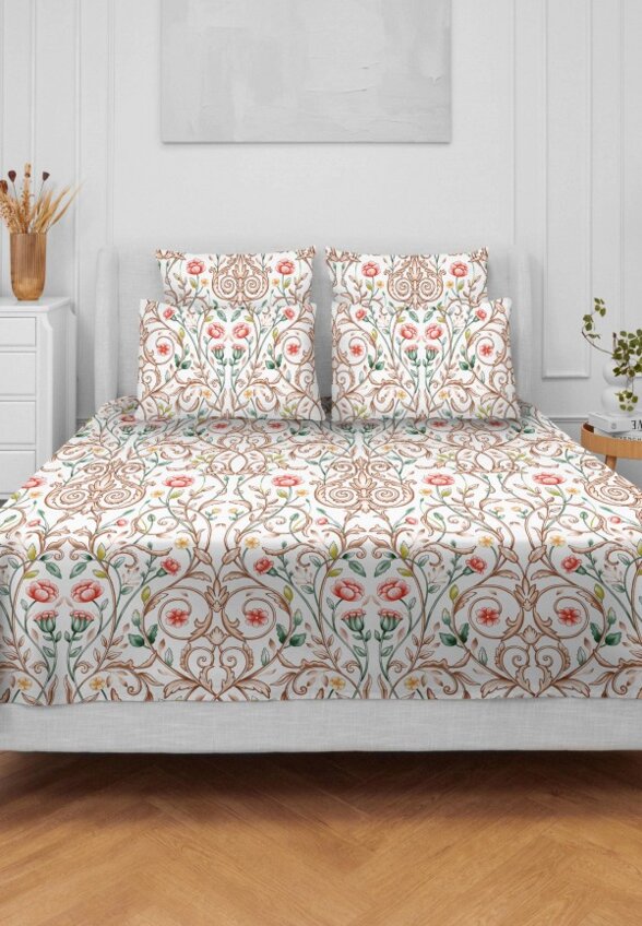 Простыня 2-спальная Love Me