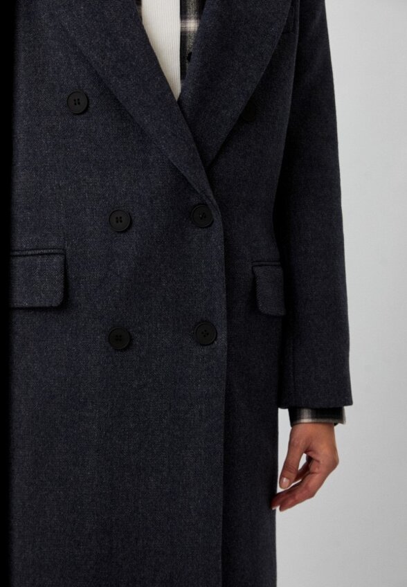 Пальто двубортное BLCV