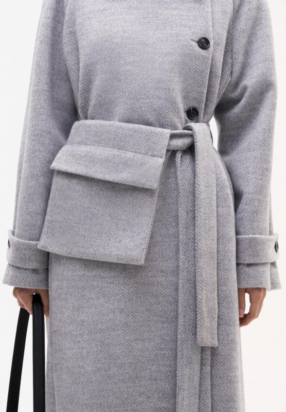 Пальто однобортное Top Top