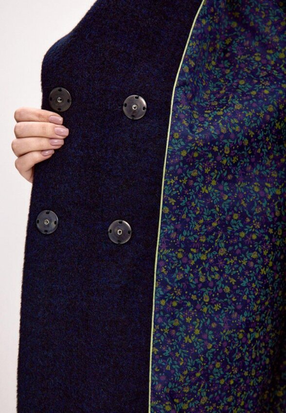 Пальто-кокон Rozhkova