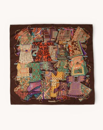 Hermes Silk Scarf женщинам