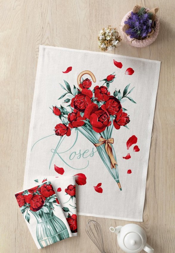 Набор полотенец кухонных Mia Cara