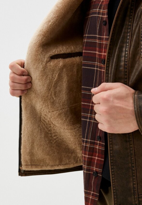 Куртка кожаная Ogmando