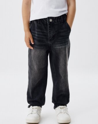Джинсы Mom fit на резинке для девочек детям
