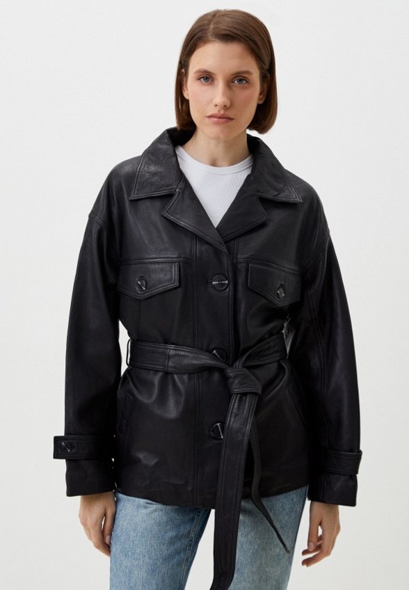 Куртка кожаная Снежная Королева