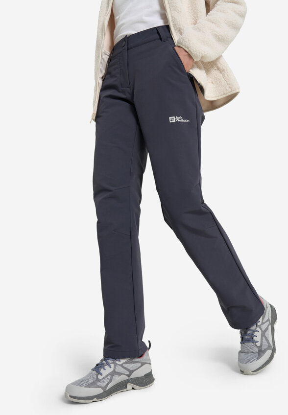 Брюки женские Jack Wolfskin Activate Thermic, Серый