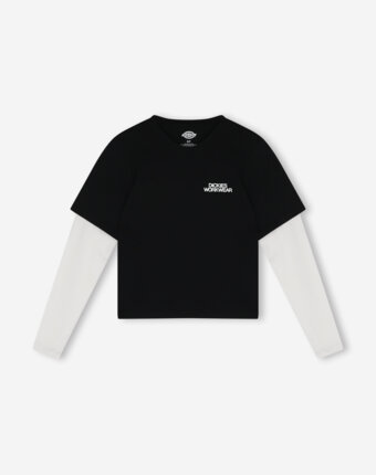 Лонгслив женский DICKIES Torrey 2 Fer, Черный женщинам