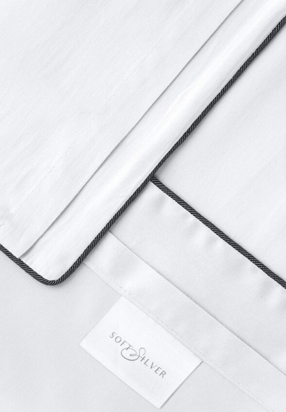 Постельное белье Евро Soft Silver