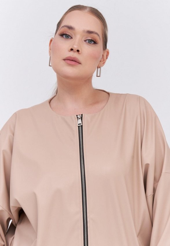 Куртка кожаная Артесса