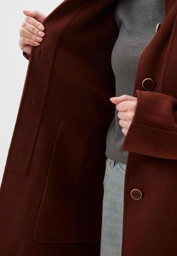 Пальто однобортное Lusio