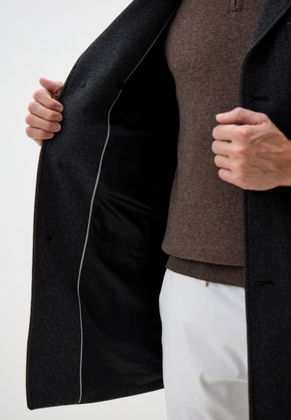 Пальто однобортное Al Franco