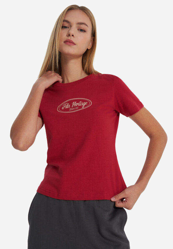 Футболка женская FILA, Красный