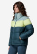 Куртка утепленная женская Columbia Puffect II Colorblock Jacket, Голубой6  - превью