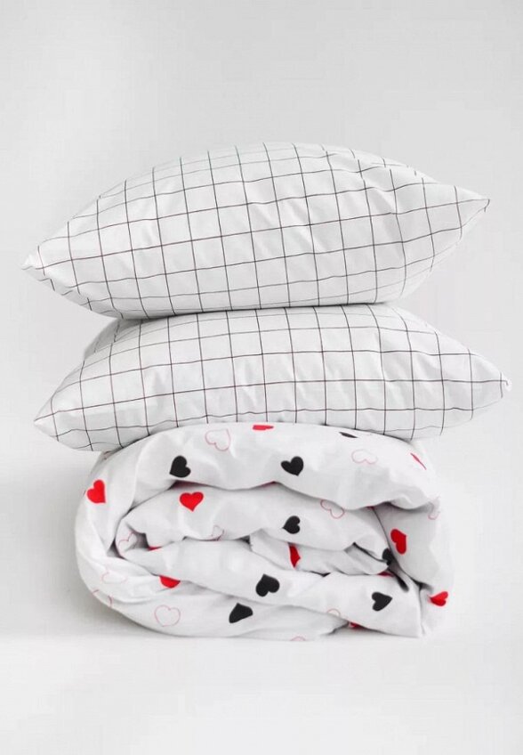 Постельное белье 1,5-спальное Loveberry