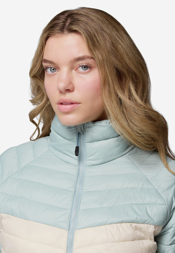 Ультралегкий пуховик женский Columbia Powder Pass Jacket, Бежевый