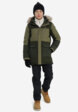 Куртка утепленная для мальчиков Columbia Marquam Peak Fusion II Parka, Зеленый5  - превью