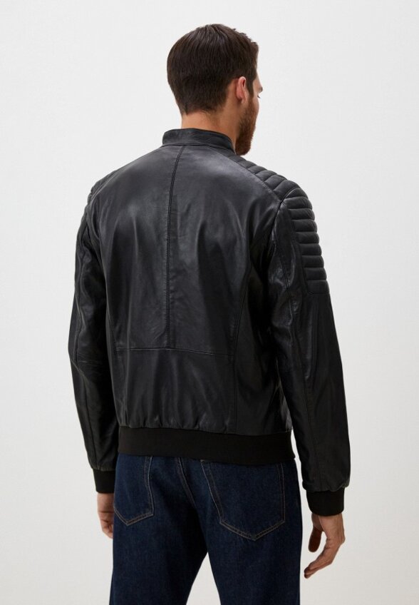 Куртка кожаная Urban Fashion for Men