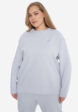 Свитшот женский Demix, Plus Size, Фиолетовый2  - превью