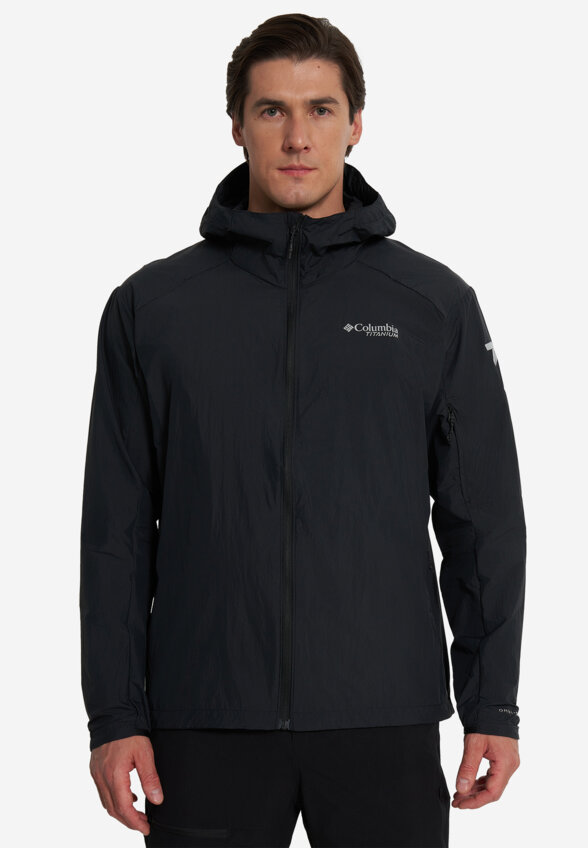 Ветровка мужская Columbia Loop Trail II Windbreaker, Черный