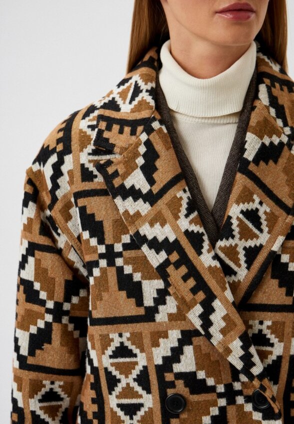 Пальто однобортное La Martina