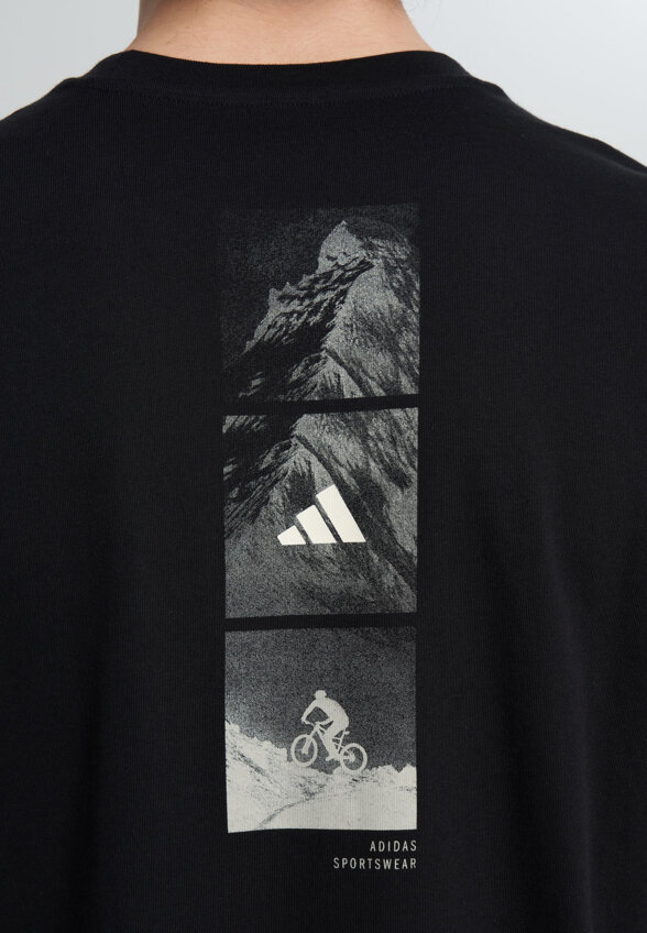 Футболка мужская adidas Out Bike, Черный