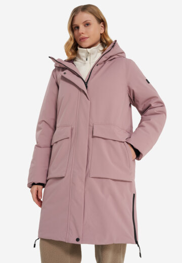 Пальто утепленное женское IcePeak Adais, Розовый