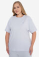 Футболка женская Demix, Plus Size, Фиолетовый2  - превью