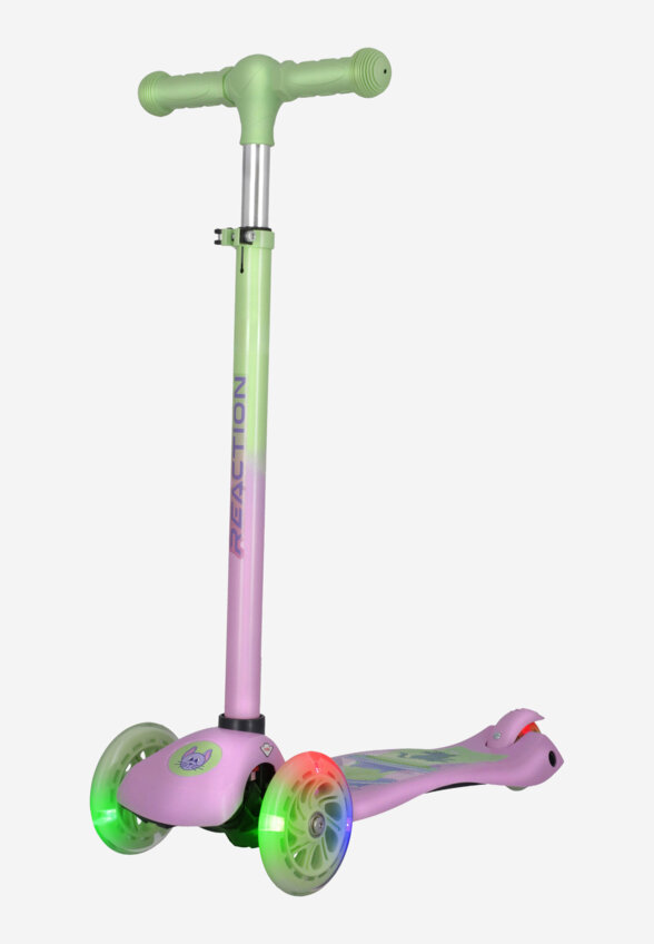 Самокат детский Reaction Joy Base, 120 мм, Розовый