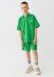 Махровые шорты с лампасами для мальчиков1  - превью
