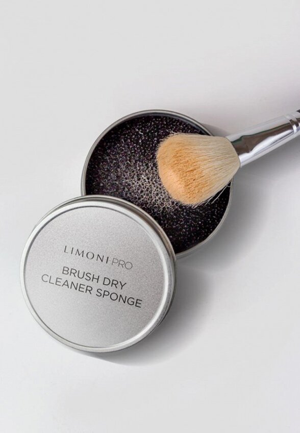 Губка для очищения кистей Limoni