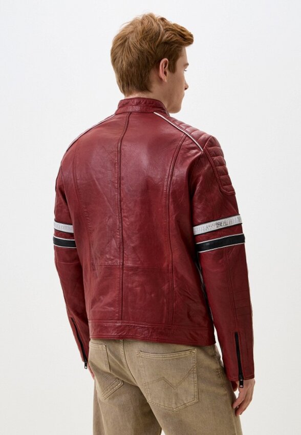 Куртка кожаная Jorg Weber