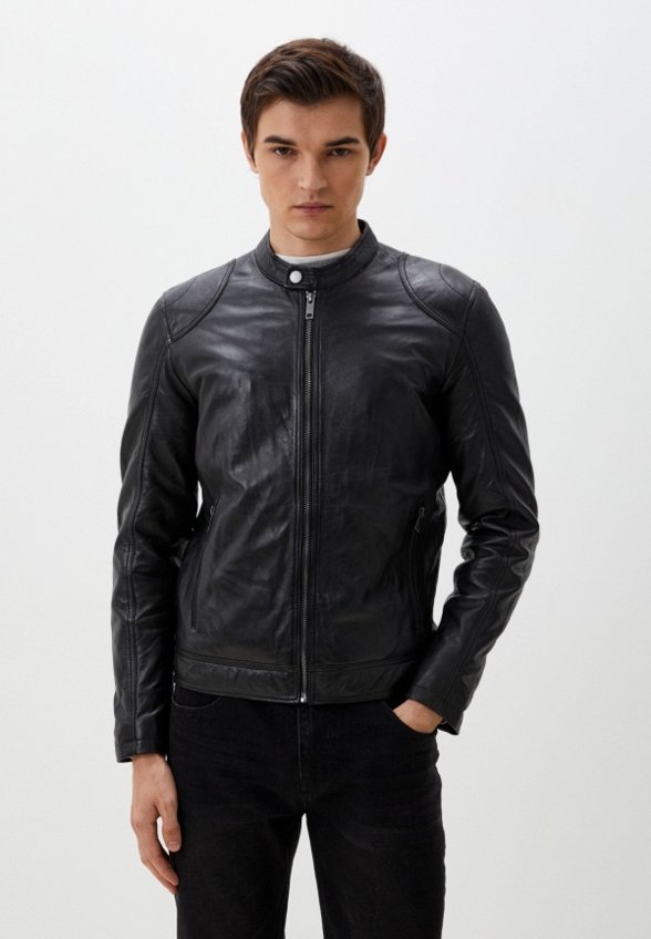 Куртка кожаная Urban Fashion for Men