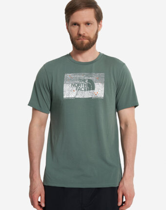 Футболка мужская The North Face Foundation, Зеленый женщинам