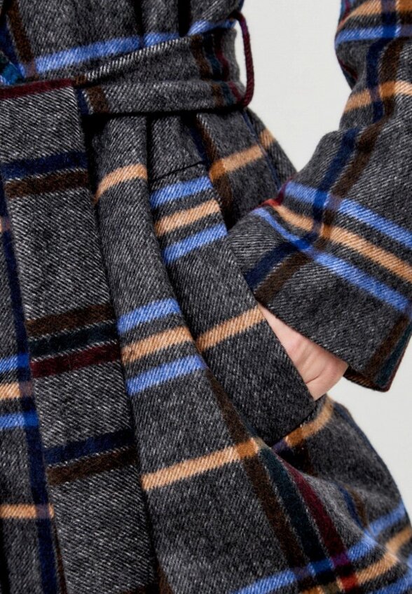 Пальто однобортное Katerina Myachina