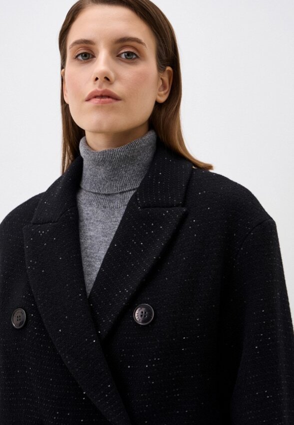 Пальто двубортное Sabrina Scala