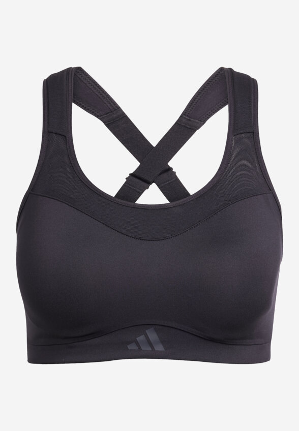 Топ бра спортивный adidas, Черный