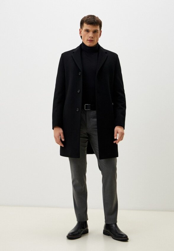 Пальто однобортное Sinar