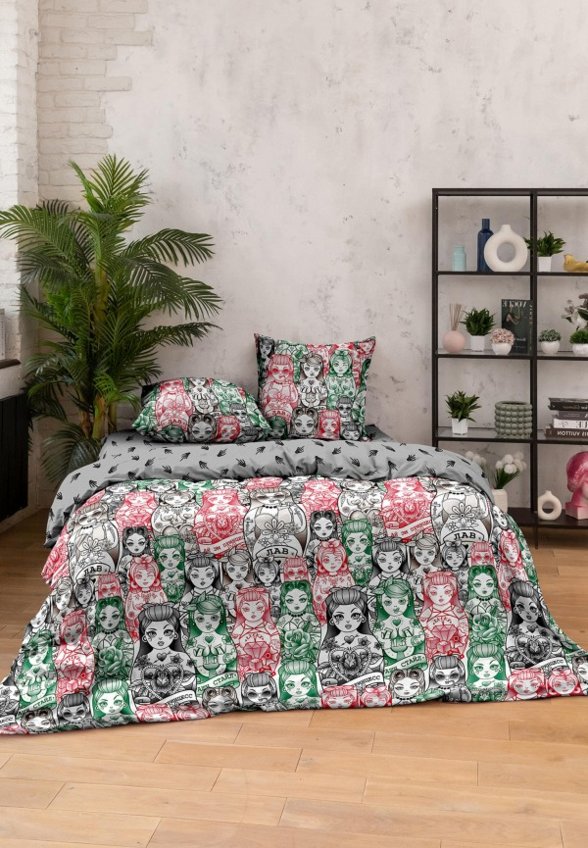 Постельное белье 2-спальное Унисон