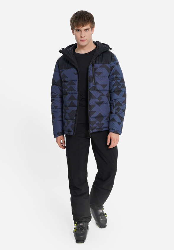 Пуховик мужской Glissade, Черный