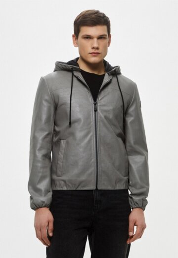 Куртка кожаная Trussardi