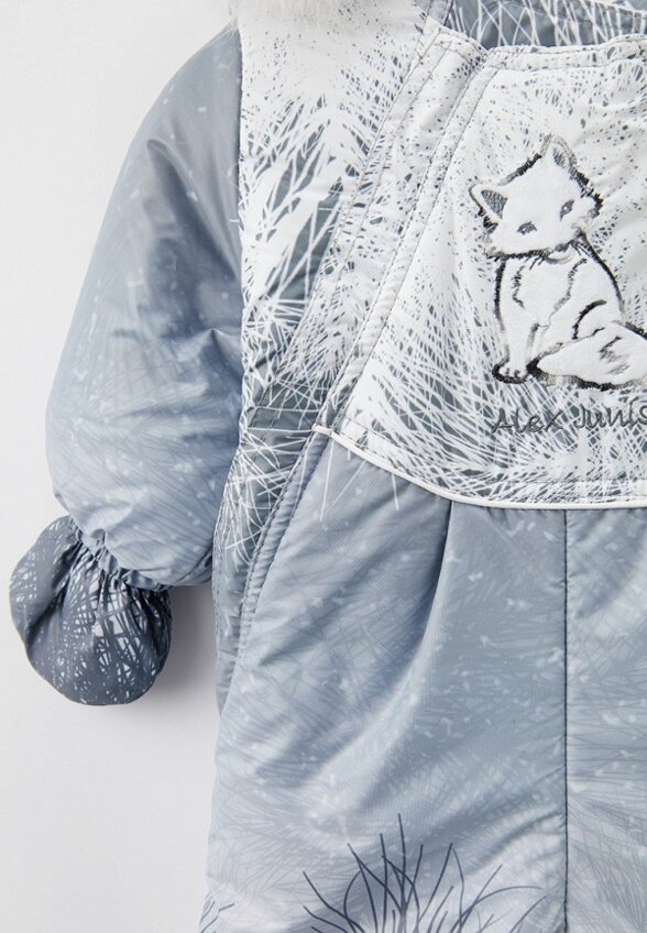 Комбинезон утепленный, варежки и пинетки Alex Junis