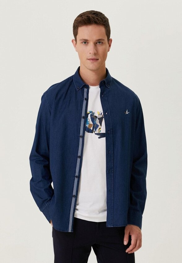 Рубашка джинсовая Club