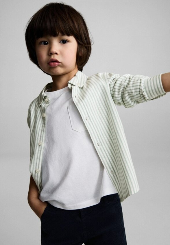 Рубашка Mango Kids