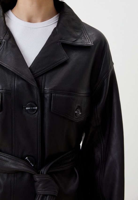 Куртка кожаная Снежная Королева