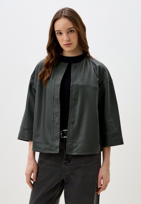 Куртка кожаная Снежная Королева