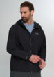 Куртка мембранная мужская Mountain Hardwear Cloud Cipher Hooded Jacket, Черный1  - превью