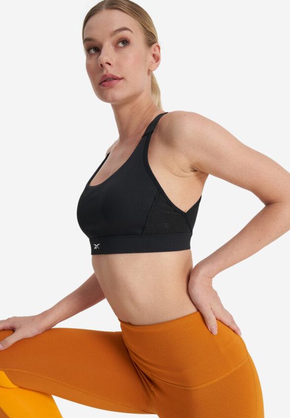 Топ бра спортивный Reebok Sports, Черный
