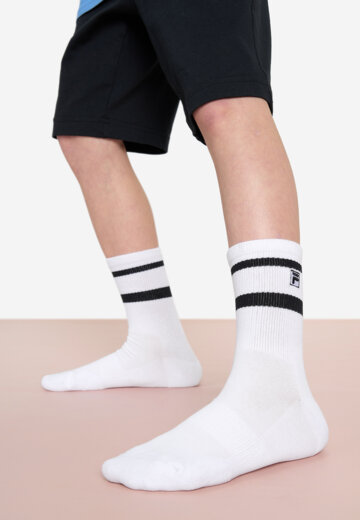 Носки для мальчиков FILA, 1 пара, Белый