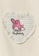 Футболка оверсайз с аппликацией Hello Kitty My Melody для девочек2  - превью