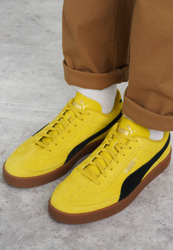 Кеды мужские PUMA Club II Era Suede, Желтый
